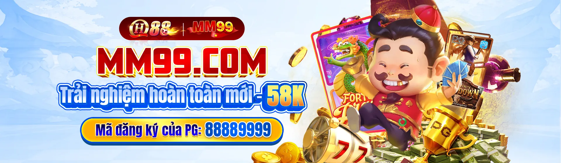 Hình ảnh nổ hũ Mega Casino với giải thưởng lớn và tiền vàng lấp lánh