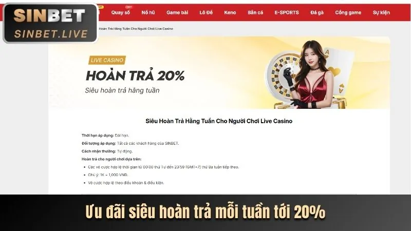 Ưu đãi nạp đầu Mega Casino