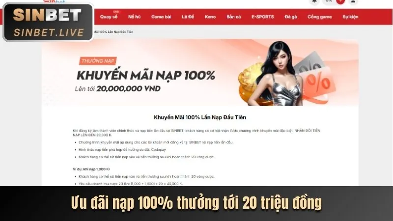 Hoàn trả casino Mega Casino